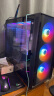长城（Great Wall）冰霜X3黑色电脑机箱（MATX/360水冷位/U3/9风扇位/磁吸翻门/钢网面板/五槽PCI/兼容4080） 晒单实拍图