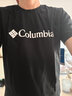 Columbia哥伦比亚t恤男春夏户外休闲舒适透气纯棉短袖 JE1586 010 M 实拍图