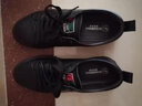 洛克华菲（Rock Fairwhale）男鞋小白鞋男百搭潮流系带休闲鞋男新款男士板鞋欧洲站软皮鞋 C款黑色 44 实拍图