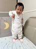 贝肽斯儿童睡衣秋冬季宝宝纯棉长袖护肚男女童家居服连体衣服套装 实拍图