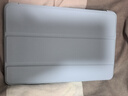 唯少 适用iPad mini5/4保护套7.9英寸2019款苹果迷你第五代平板保护壳三折蜂窝轻薄全包防摔软壳皮套 白冰蓝【智能休眠皮套】配触屏笔 ipad mini5/4【7.9英寸】 实拍图