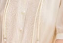 香影新中式国风盘扣连衣裙女2024夏季新款重工刺绣泡泡袖收腰裙子 米色联系客服有惊喜 M 晒单实拍图