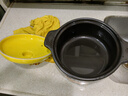 康舒（KANGSHU）砂锅食品级加厚锅身家用耐高温干烧不裂炖锅大容量陶瓷煲汤锅瓦罐 3800ML[食品级]炖锅(适合3-5人) 实拍图