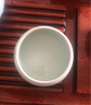 凝雅 正品汝窑功夫茶具 品茗茶杯台湾开片汝瓷创意个人单杯陶瓷茶盏普洱绿茶红茶办公家用 禅定杯天青（约60ml） 实拍图