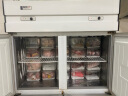 家爵士pet冰箱收纳盒保鲜盒食品级透明水果蔬菜冷冻盒厨房整理神器 升级款宽款大号+沥水隔板 10000ml 晒单实拍图