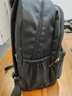 回力双肩包休闲简约女生大学生初中生高颜值小清新高中大容量书包 黑色【带冲天鸭挂件】 实拍图