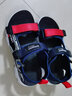 轩途诗童鞋男童凉鞋夏季新款小孩鞋子中大童软底透气儿童凉鞋沙滩鞋男孩 2038湖蓝 33 码 实拍图