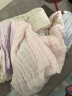 babycare婴儿口水巾洗脸毛巾纱布方巾超柔 6条装4层西斯利宝贝+莱尔那小象 晒单实拍图