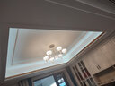 韵钰 欧式水晶吊灯客厅灯轻奢大气餐厅卧室简约现代灯具套餐北欧灯饰 灯臂发光6头-配全光谱三色光源 实拍图