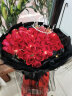 梦馨鲜花鲜花速递红玫瑰花束玫瑰生日礼物鲜花同城配送全国 52朵红玫瑰心形花束——我爱你 实拍图