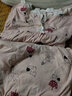 芊之雅（QIANZHIYA）2024年新款睡衣女夏款纯棉短袖七分裤套装中年加肥大码宽松居家服 套头款LMC-8612# 女XL/170 实拍图