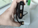 毕亚兹 Mini HDMI转VGA/HDMI一拖二转换器带音频 二合一4k高清微型转接头线 平板电脑连接投影仪 实拍图