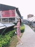 蕾遇（LEIYU）高端品牌 雪纺连衣裙女 夏季新款短袖显瘦气质碎花裙子 花色 M 实拍图