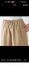 MUJI女式 水洗 平纹 短裤女夏 裤子 休闲短裤 多巴胺纯棉全棉BEC27A3S 米色 M 160/66A 实拍图