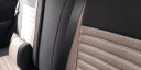 欧玛奴汽车座套四季通用全包围亚麻汽车坐垫夏季布艺座垫座椅套适用于 豪华版黑咖色 马自达3昂克赛拉马6阿特兹CX5 实拍图