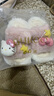 果壳（Gukoo）拖鞋女冬季新款HelloKitty联名可爱毛绒女士居家毛毛拖鞋 HelloKitty毛毛拖鞋 36-37 实拍图
