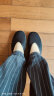 维致老北京布鞋男 橡胶底一脚蹬懒人传统中式爸爸老人鞋WZ1001圆口 晒单实拍图