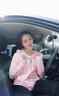 马迪安冰丝防晒衣女夏季户外骑行长袖防晒服衫连帽中长款防紫外线短外套 粉色 均码（80-150斤可穿） 实拍图