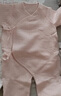 童泰婴儿衣服新生儿连体衣秋冬季夹棉保暖宝宝衣服纯棉蝴蝶哈衣2件装 粉色小兔 59cm 实拍图