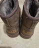 回力（Warrior）雪地靴女冬季保暖加厚短筒棉鞋学生棉靴子加绒 2166X 深棕色 38  实拍图