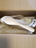 信基高格 7008密胺汤勺 10个/件 调羹饭勺白色仿瓷小勺 长17.2cm 实拍图
