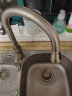 悍高（HIGOLD）厨房不锈钢抽拉式水龙头 水槽冷热龙头伸缩自动回收 晶钻款 实拍图