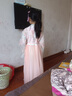 奥蒙威（AOMENGWEI）女童汉服连衣裙儿童大袖衫古装两件套幼儿园中秋齐胸襦裙MH-B7544 粉色 140 实拍图