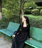 GARNUO赫本风黑色无袖连衣裙子女夏季新款春秋法式茶歇收腰背心吊带长裙 黑色 S 【80-100斤】 实拍图