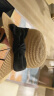 CACUSS遮阳帽女士夏季防晒帽户外出游海边沙滩草帽大檐凉帽渔夫帽子棕色 晒单实拍图