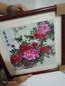 紫腾随轩新中式牡丹花开富贵装饰画客厅餐厅背景墙画卧室床头挂画壁画 图13 40*40cm（有机玻璃） 实拍图