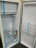 哈士奇HCK复古冰箱冷藏冷冻单门厨房家用办公室一级能耗小型冰箱BC-130GGA 281L 浅黄色 实拍图
