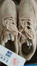 回力 Warrior 男鞋增高皮革拼接透气网面休闲鞋 户外耐磨徒步运动鞋 WXY(JS)-0561 浅咖 39 实拍图