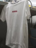 乔丹短袖t恤男装夏季新款潮流透气百搭宽松休闲半袖跑步上衣运动服 1349白色（纯棉） S /165 实拍图