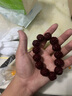 彩荷尼泊尔机刷大金刚菩提子配饰手串高密五六瓣红皮爆肉手链 机刷牛津红19-20mm 五瓣 实拍图