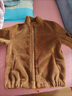 花花公子2022秋冬季新款男士外套加厚保暖羊羔绒夹克毛呢男装 棕色 M _建议100-115斤 实拍图