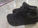 卡骆驰（crocs）经典泡芙Clog男女一脚蹬懒人沙滩鞋 CR207521-001 39（39-40） 实拍图