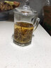 青苹果加厚耐热玻璃茶杯带盖茶饮杯盖杯带把杯子办公家用喝水杯泡茶杯 品质泡茶杯- 360ml 2只 实拍图