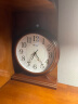 汉时（Hense）台钟桌面时钟客厅卧室座钟创意夜光摆放式坐钟台式石英钟表HD22 实拍图