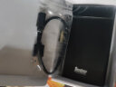 COOL-FISH 移动硬盘盒2.5英寸机械固态透明硬盘盒USB3.0台式笔记本改Sata外接盒子 【Type-C3.1纹理黑】 实拍图