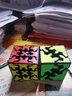 ZCUBE3D立体齿轮魔方异形三阶齿轮金字塔送复原教程男孩儿童趣味玩具 二阶黑色 实拍图