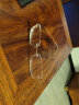 诗乐（Silhouette）眼镜框男女无框超轻科技钛光学镜架配近视眼镜架5515-7531 54mm 晒单实拍图
