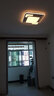 四季沐歌（MICOE）吸顶灯led卧室灯具套餐全屋客厅大灯阳台餐厅薄现代简约中山灯饰 74W三色调光52CM-白摩朗 实拍图
