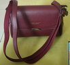 晶轼包包妈妈款2025冬季软皮中老年背包斜挎包40-50岁大气单肩女挎包 酒红 实拍图