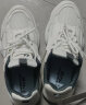 回力（Warrior）官方运动鞋女鞋夏季网面跑步鞋老爹鞋休闲小白鞋子女 白灰 37 实拍图