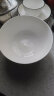 陶相惠陶瓷大汤碗吃泡面碗釉下彩家用8英寸沙拉碗拉面碗纯白骨瓷汤盆 晒单实拍图