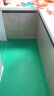 轩臣防滑垫防水PVC塑料地板塑胶垫子楼梯走廊防滑地垫商场卫生间地胶 90CM宽人字纹绿色 厚1.8毫米左右/一米价格 实拍图