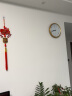 北极星（POLARIS）挂钟客厅简约创意石英钟时尚卧室钟表现代时钟欧式挂表30*30cm 实拍图