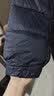 君羽800蓬羽绒服男短款加厚保暖秋冬男士鹅绒服面包服可收纳 宝蓝 【800蓬95鹅绒】 XL | 充绒量180g 实拍图