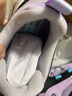 Skechers斯凯奇儿童绒绒靴（跃界系列）男童冬短靴旋钮女童加绒鞋302528L 女童/紫色/黑色/PRBK 36 实拍图