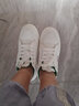 回力女鞋小白鞋女秋季新品女鞋皮面运动板鞋女时尚百搭加绒休闲鞋子女 皮面-0660白色 38 实拍图